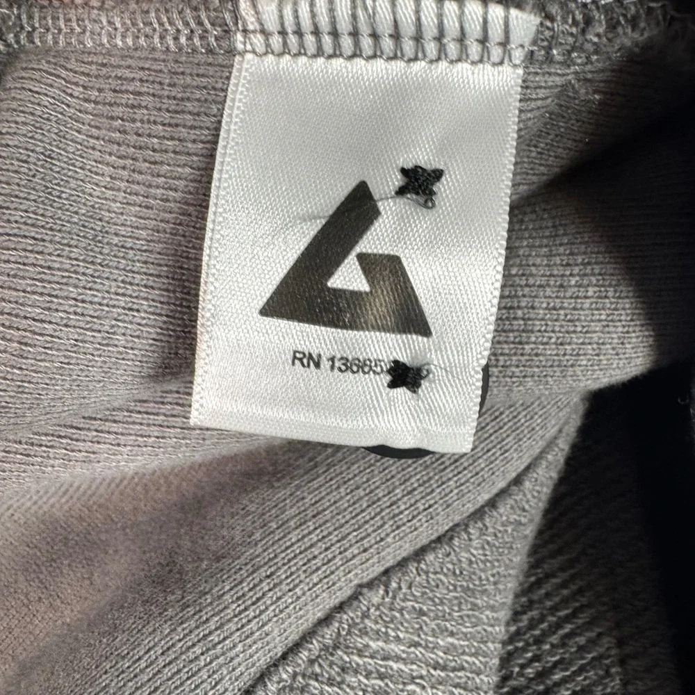 NWOT American Giant Mens French Terry‎ Twill Shacket L Gray Button Up Outdoors